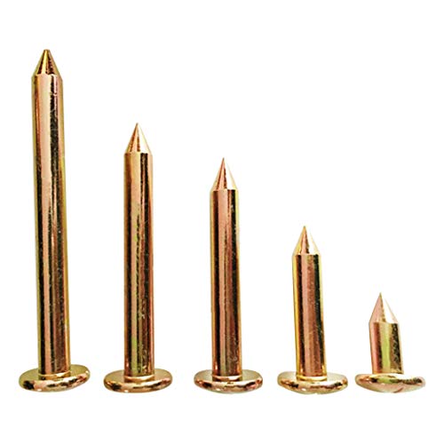 Stahl-Metall-Marker, Messpfähle für Garten, Hof, Markierung von WWHJR