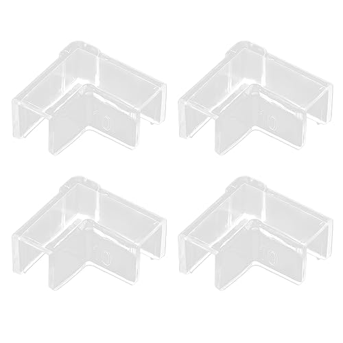 WWHJR 4 Stück Fisch Glas Kanten Schutz Crashproof Kanten Protector Multifunktional Transparent Acryl Protector Fisch Eckenschutz Eckfisch Eckfisch Ständer Aquarium Fische WWHJR 4 Stück Fisch Glas Kanten Schutz Crashproof Kanten Protector Multifunktional Transparent Acryl Protector Fisch Eckenschutz Eckfisch Eckfisch Ständer Aquarium Fische von WWHJR