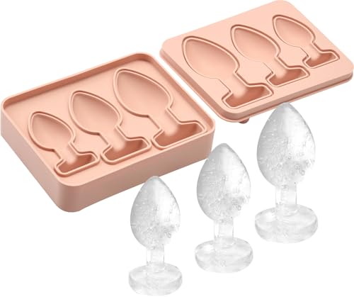 WWMH Lustig Silikon EiswüRfelform Plug Analplug EiswüRfel Form Buttplug Ice Cube Tray Silicone, Rosa WWMH Lustig Silikon EiswüRfelform Plug Analplug EiswüRfel Form Buttplug Ice Cube Tray Silicone, Rosa von WWMH