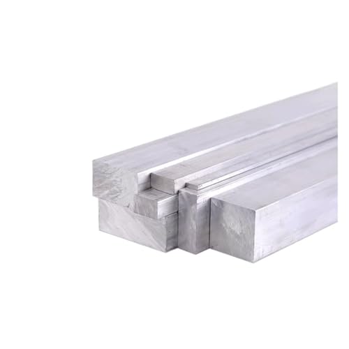 100/300 mm Länge 6061 Aluminiumlegierung Flachstange Vierkantstange Dicke 2–80 mm Aluminiumlegierung Metallblock(2x20x300mm) von WWPMNQD