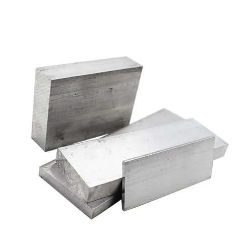 1PC 6061 Aluminium Flachstangenplattenblock(10x10x500mm 1pc) von WWPMNQD