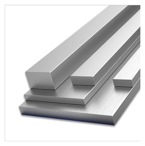 Aluminium-Flachstangenplattenstreifen, Metalllegierung 6061(4x10x100mm 1pc) von WWPMNQD