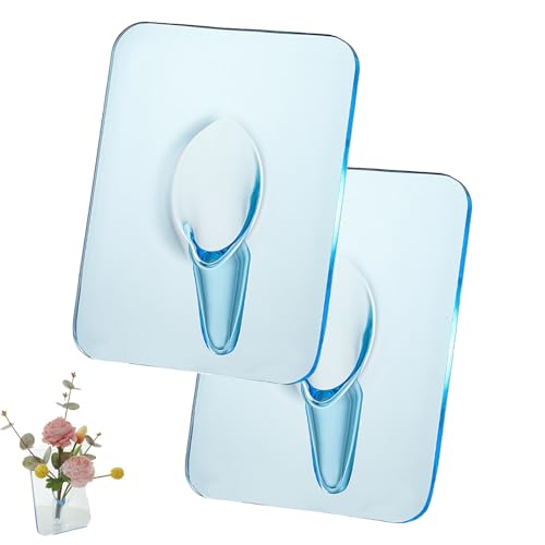 WWPgetrich Clear Acrylic Butterfly Vase Unique Picture Frame Vase 2 Pcs Minimalist Decorative Butterfly Photo Frame Vase(Blue) von WWPgetrich