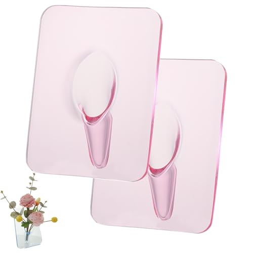 WWPgetrich Clear Acrylic Butterfly Vase Unique Picture Frame Vase 2 Pcs Minimalist Decorative Butterfly Photo Frame Vase(Pink) von WWPgetrich