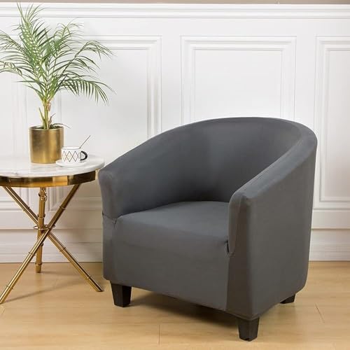 WWQQKJ 1-Sitzer-Sesselbezug, Esszimmer-Sesselbezüge, Blumendruck, Mikrofaserstoff, Sofabezug(Color 20) von WWQQKJ