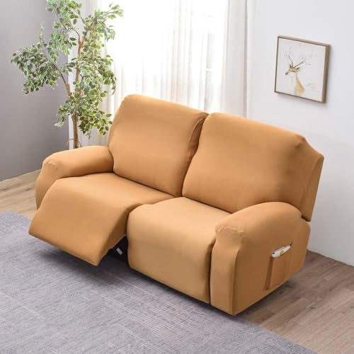 WWQQKJ 2-Sitzer-Relax-Stuhlbezug, bedruckter Liegestuhlbezug, Sofabezug, Liegestuhlbezug mit waschbarer Tasche(#10) von WWQQKJ