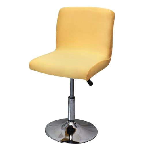 WWQQKJ 2 stücke Barhocker Abdeckungen Stuhl Abdeckung Hocker Abdeckungen Esszimmer Barhocker Abdeckungen(Giallo Dorato,4 pezzi) von WWQQKJ