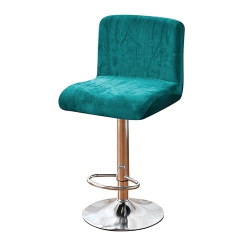 WWQQKJ 2 stücke Barhocker Abdeckungen Stuhl Abdeckung Hocker Abdeckungen Esszimmer Barhocker Abdeckungen(Peacock Blue,2 pezzi) von WWQQKJ