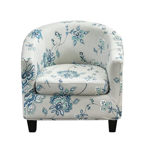 WWQQKJ Chesterfield 1 Sitzer Sesselbezug Stretch Sesselbezug Chesterfield Sesselbezug 2 teilig Universal Sesselbezug(Contrasto) von WWQQKJ