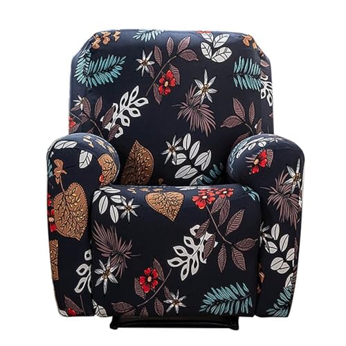 WWQQKJ Relaxsessel-Bezüge 4-teilig Relaxsessel-Bezug Relax 1-Sitzer Relaxsessel-Bezug Relaxsessel-Bezüge(Fiore) von WWQQKJ