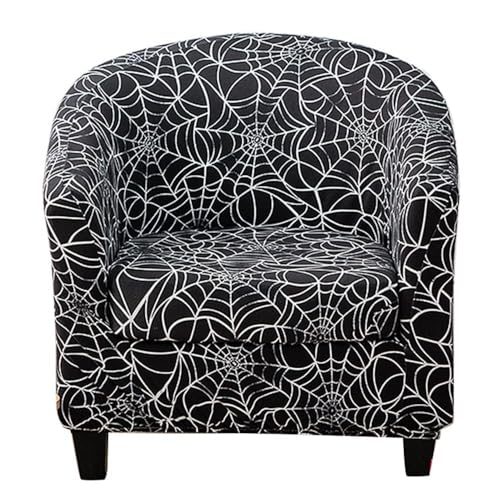 WWQQKJ Stretch-Bezug for Chesterfield-Sessel for 1-Sitzer-Cocktailsessel, Bezug for Chesterfield-Sessel, 2-teilig, universeller Sesselbezug(Ragnatela) von WWQQKJ