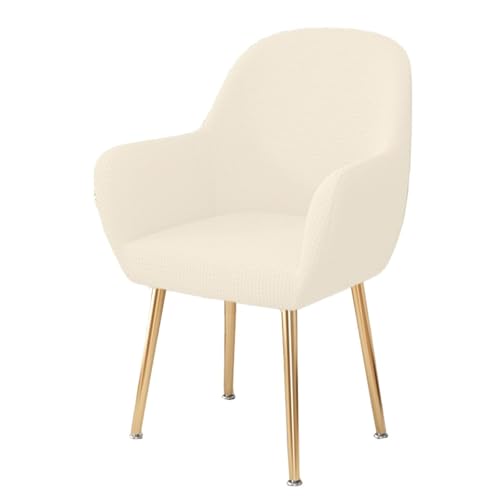 WWQQKJ Stretch-Esszimmerstuhl-Schonbezug, Abnehmbarer Stuhlbezug for Wohnzimmer-Schreibtischstühle, Weicher Spandex-Esszimmerstuhlbezug, Waschbar(A,1 Pezzo) von WWQQKJ