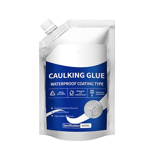 Quick-Drying Crack-Resistant Crack-Resistant Gap-Filling Glue,Wall Ground Concrete Crack Waterproof Repair Sealant,Quick Drying Grouting Adhesive,Concrete Crack Filler (Gray) von WWWSENSEN