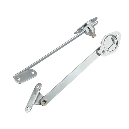 Scharniere Klappbar 2 Stück Schrankscharnier for Herunterfallen des Deckels, Unterstützung for Schrankmöbeltüren, for Schließen der Klappe, for Herunterheben der Klappe, Scharnier for die Gleitschiene von WXBCDS