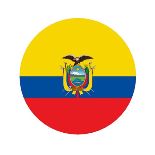Kühlschrankmagnete Flagge Ecuadors, geeignet für Whiteboards, Kühlschränke und Dekorationsartikel von WXCJWD