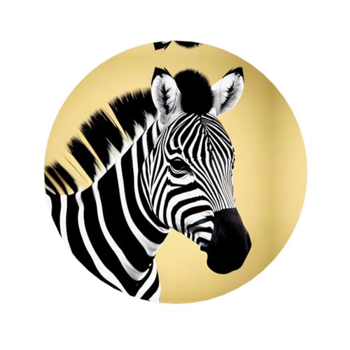 Schwarz-weiße Zebra-Kühlschrankmagnete, geeignet für Whiteboards, Kühlschränke und Dekorationsartikel von WXCJWD
