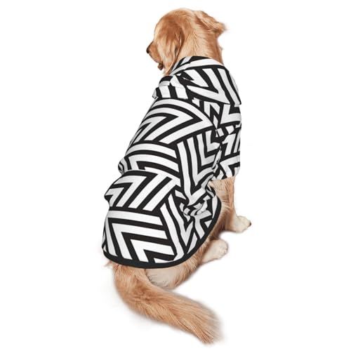 printidea Hunde-Kapuzenpullover, warm und leicht, geeignet für Haustiere im Herbst und Winter von WXCJWD