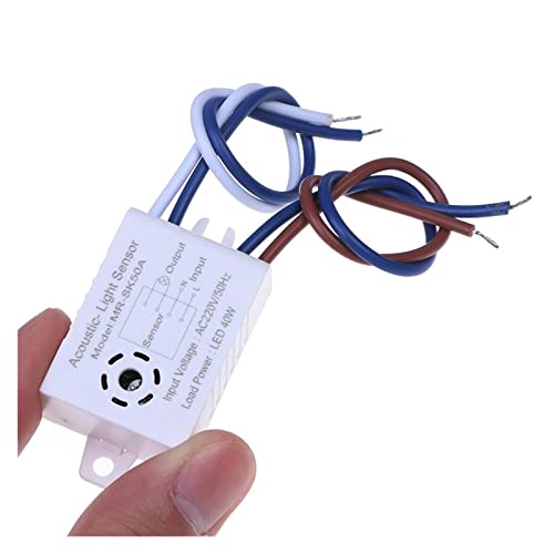 Neues Modul 220 V Detektor Sound Voice Sensor Intelligenter Auto-On-Off-Lichtschalter von WXCQCIHV