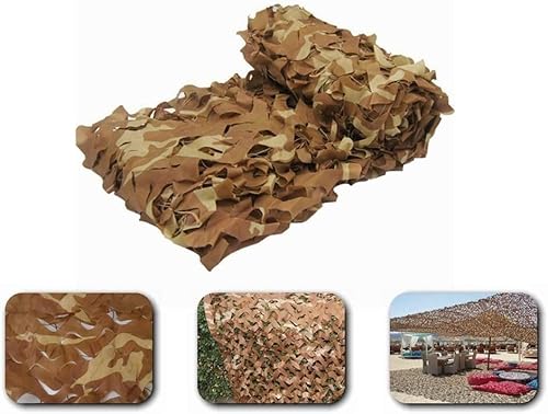 WXF86djl Sonnenschutz 2X3M Wüstentarnnetz Camouflage Net Jagd Camo Net Jalousien for Sonnenschutz Camping Schießen Jagd/Wüstentarn von WXF86djl