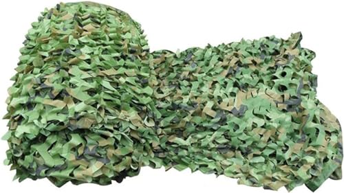 WXF86djl Sonnenschutz Woodland Camouflage Mesh Netting, Militär Mesh Camo Net Jalousien Camouflage Net for Sonnenschutz Camping Schießen Jagd Armee Dschungel(2 * 6M) von WXF86djl
