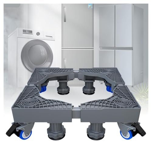 WXJHNYBS Trocknerunterstützung 41-65 Länge Und Weite Verstellbar Ständer Für Waschtrockner Stark Und Robust Adjustable Base Waschmaschine,4Beine-4Rollen WXJHNYBS Trocknerunterstützung 41-65 Länge Und Weite Verstellbar Ständer Für Waschtrockner Stark Und Robust Adjustable Base Waschmaschine,4Beine-4Rollen von WXJHNYBS