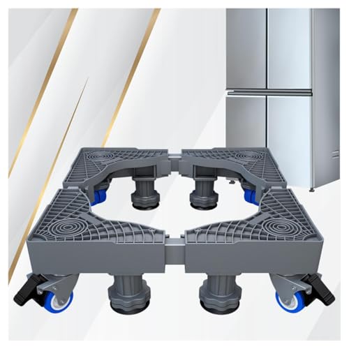 WXJHNYBS Verstellbare Basis 41-65 Länge Und Weite Verstellbar Verstellbare Basis Für KüHlschrank Stark Und Robust Waschtrocknerständer Mit Rädern Kühlschrank,4Beine-4Rollen WXJHNYBS Verstellbare Basis 41-65 Länge Und Weite Verstellbar Verstellbare Basis Für KüHlschrank Stark Und Robust Waschtrocknerständer Mit Rädern Kühlschrank,4Beine-4Rollen von WXJHNYBS