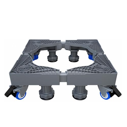 WXJHNYBS Waschmaschinen-Support Lager 360 Kg Waschmaschinen Steigen Stark Und Robust Waschmaschinensockel Waschmaschine,4Beine-4Rollen von WXJHNYBS