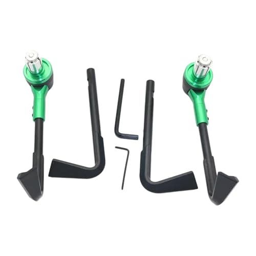 WXJOZDS 1 Pair CNC Motorcycle 7/8'' 22mm Handlebar Front Brake Clutch Lever Protector Hand Guard von WXJOZDS