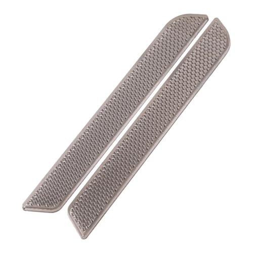 WXJOZDS 15 * 2 cm Motorrad-Hartschalen-Satteltaschenschutz-Reflektorabdeckung Reflektierende Streifen Saugfähiger Kunststoff for Harley for Touring-Modell 2014-up(Grey) von WXJOZDS