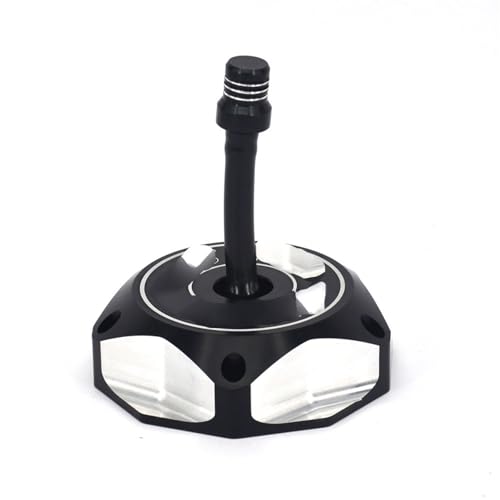 WXJOZDS Billet CNC Gas Kraftstoff for Tankdeckel for Yamaha YZ85 YZ125 YZ250 YZ250F YZ125X YZ450F YZ250X YZ400F YZ426F WR250F WR450F Motorrad(Black) von WXJOZDS