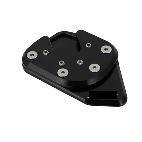WXJOZDS Fußseitenständer-Pad Ständerverlängerungs-Stützplatte for Honda XADV750 X-ADV750 NC750X NC750 X 2017-2020 for Motorradteile(Black) von WXJOZDS