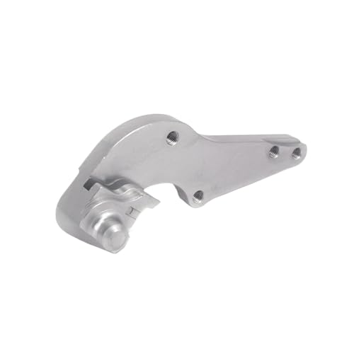 WXJOZDS Motorrad 320MM Vorne Schwimmende Bremsscheibe Rotor Halterung Adapter for KTM EXC SXF SX XC 125 150 250 350 450 530 2010-2021(Silver) von WXJOZDS