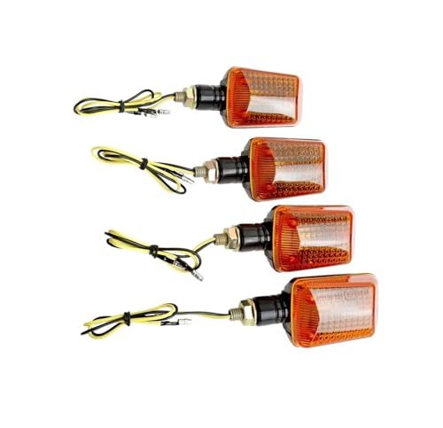 WXJOZDS Motorrad Blinker Anzeige Lichter 12V Bernstein Blinkers Blinker Sidemarker for Ducati for Suzuki for Yamaha von WXJOZDS