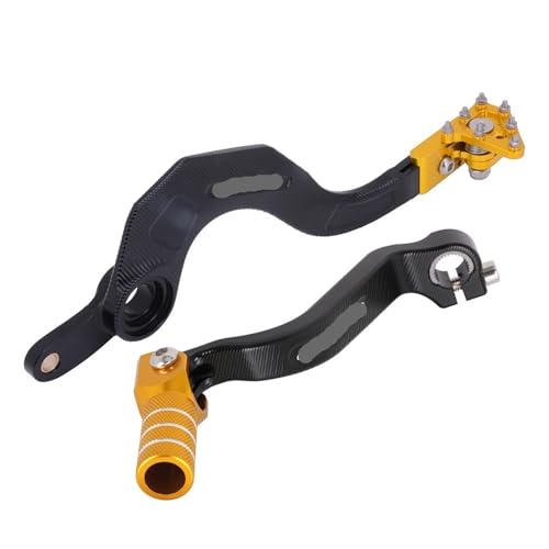 WXJOZDS Motorrad CNC Shifter Hinten Verschieben Fuß Bremspedal Hebel for Suzuki RMZ450 RMZ 450 2008-2018 RMX450Z RMX 450Z 2010 2011 2017(Set) von WXJOZDS