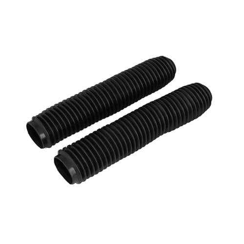 WXJOZDS Motorrad Vorne Gummi Gabel Stiefel Gamaschen Hülse for Honda CR125 CR150 CR250 CR500 CRF230 CRF250R CRF250X CRF450R CRF450X(Black) von WXJOZDS