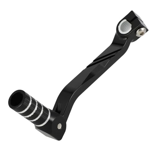 WXJOZDS Motorradzubehör CNC-klappbarer, austauschbarer Schalthebel-Schalthebelpedal 6061 Aluminium for Honda CRF 250F 2019-2025(Black) von WXJOZDS