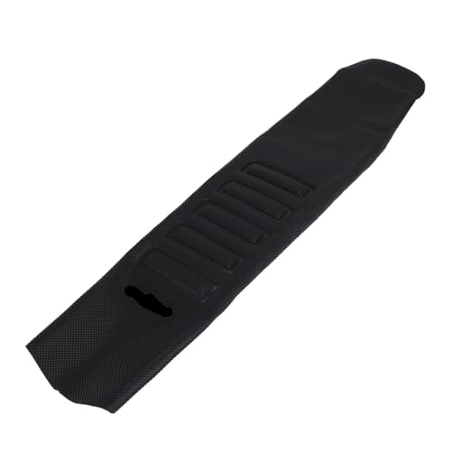 WXJOZDS Motorradzubehör Universal-Sitzbezug aus PVC, rutschfestes Design, wasserdicht, for KTM, for Honda, for Suzuki, for Kawasaki, for Motorräder, Offroad(Black) von WXJOZDS