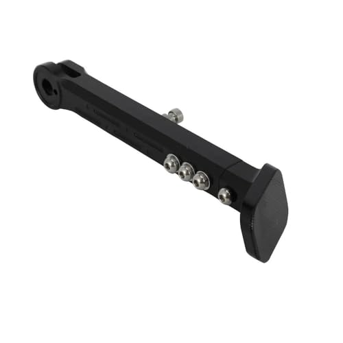 WXJOZDS Seitenständer, höhenverstellbarer Motorradständer, Aluminium-Seitenstützständer for Honda MSX125 2019-2026 for MONKEY125 2019-2025 von WXJOZDS