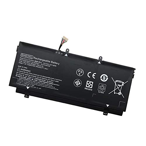 WXKJSHOP Ersatz Akku kompatibel mit HP Spectre x360 13-w000 13-w021tu 13-w023dx 13-W022TU 13-W033ng 13-AC033DX SH03XL SH03057XL HSTNN-LB7L 859026-421 859356-855 von WXKJSHOP