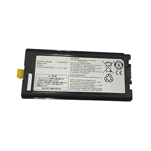 WXKJSHOP Ersatz Akku kompatibel mit ToughBook CF-29 CF-51 CF-52 CF-VZSU29 CF-VZSU29U CF-VZSU29AU F-VZSU29A CF-VZSU29ASU CF-VZSU29R 11.1V 6600mAh von WXKJSHOP