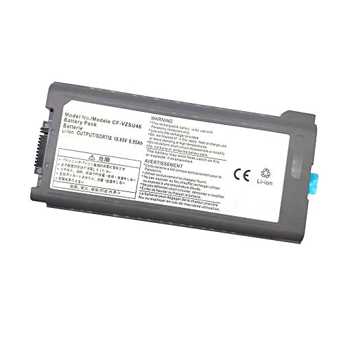 WXKJSHOP Ersatz Akku kompatibel mit Toughbook Cf-30 Cf-31 Cf-53 CF-VZSU46AU CF-VZSU46R CF-VZSU46 CF-VZSU46S CF-VZSU46U CF-VZSU71U von WXKJSHOP