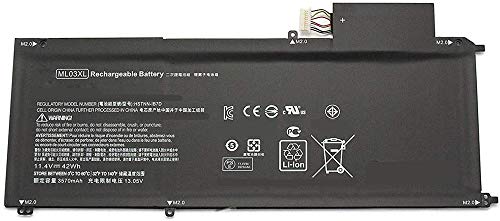 WXKJSHOP Ersatz akku kompatibel mit HP ML03XL 814277-005 814060-850 HSTNN-IB7D HP Spectre X2 Detachable PC, HP Spectre X2 Detachable Convertible HP Spectre X2 12-A001DX WXKJSHOP Ersatz akku kompatibel mit HP ML03XL 814277-005 814060-850 HSTNN-IB7D HP Spectre X2 Detachable PC, HP Spectre X2 Detachable Convertible HP Spectre X2 12-A001DX von WXKJSHOP
