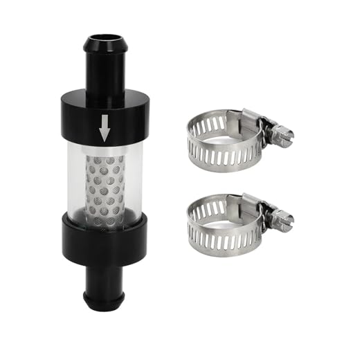 WXOSET Fahrzeugkühlmittelfilter Inline-Kühlmittelfilter 1/2" 3/4" Filter for Auto-LKW-Baumaschinen Off-Road-Hochleistungsmarine(38MM Filter) von WXOSET