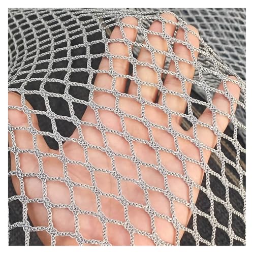 WXQTM Universelle Knotenlose Polyester Lastnetze Geschmeidig Und Dennoch Robust Sicherheitsnetz für Spielplatzseile Geeignet Fenstergärten 1.2x2m(3.9x6.6ft) von WXQTM