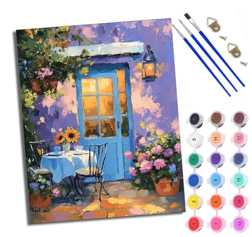 Malen Nach Zahlen DIY auf Leinwand Kit für Anfänger Bunte Blumenladen Sonnenblume Mit Acryl Farben und Premium Pinsel Mit Rahmen Home Deko oder Geburtstag Weihnachten Geschenk Malen Nach Zahlen DIY auf Leinwand Kit für Anfänger Bunte Blumenladen Sonnenblume Mit Acryl Farben und Premium Pinsel Mit Rahmen Home Deko oder Geburtstag Weihnachten Geschenk von WXRWANG