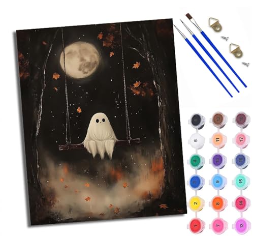 WXRWANG Malen Nach Zahlen ErwachseneGeist auf der Schaukel DIY handgemaltes Ölgemälde Set für Anfänger und Erwachsene Acrylfarbe Heimdekoration Geschenk Weihnachten Mit Rahmen WXRWANG Malen Nach Zahlen ErwachseneGeist auf der Schaukel DIY handgemaltes Ölgemälde Set für Anfänger und Erwachsene Acrylfarbe Heimdekoration Geschenk Weihnachten Mit Rahmen von WXRWANG