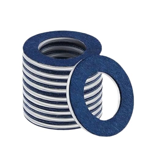 10 Stück 12 mm Lochmutter Dichtung Ölwanne Ölablassschraube Dichtung Unterlegscheibe 90430-12031 90341-12012 von WXVFX