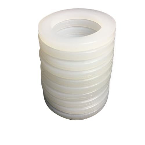 10 Stück passend für 1/4 3/8 1/2 3/4 "1" 1-1/4 "1-1/2" 2 "Dichtring Wellengasschlauch Unterlegscheibe (3l8 Silica Gel) von WXVFX