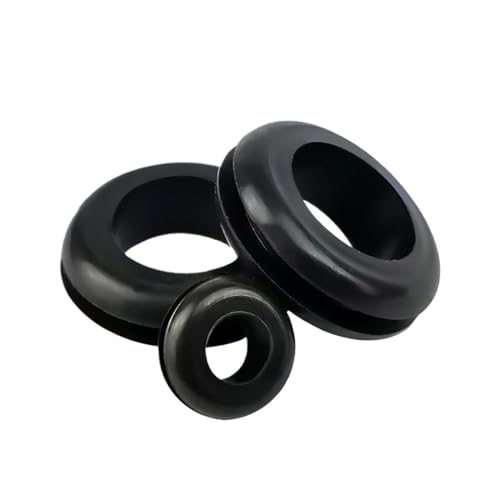 3~80 mm dicker Gummidichtring, Öldichtungstülle, for Schutz von Draht, Kabel, Loch, Schutzring, Unterlegscheibe, Hardware(12mm (20Pcs)) von WXVFX