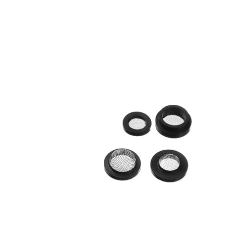 5 Teile/los Dichtung O-Ring Schlauch Dichtung Flache Gummischeibe Mit Filternetz for Wasserhahn Tülle 1/2“ 3/4" Gummidichtungen mit Mesh(1) von WXVFX